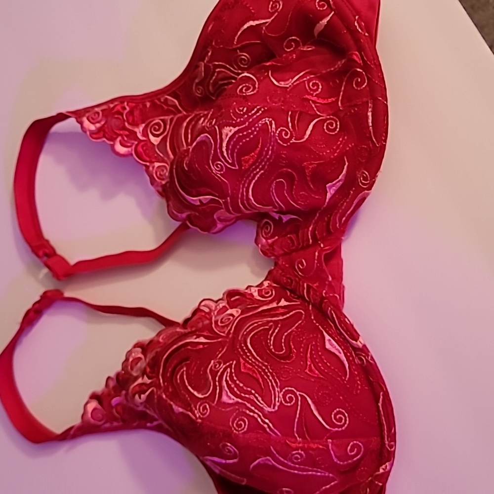 Playtex Secrets Beautiful Embroidered Underwire Bra 40C